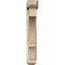 Ekena Millwork Balboa Craftsman Rough Sawn Bracket w/ Offset Brace, Douglas Fir, 6"W x 26"D x 38"H BKT0604X26X38BOA04RDF - alternate 4